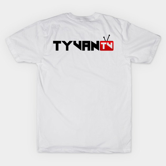 TyvanTV Logo w/TYVAN - Red by Tyvan